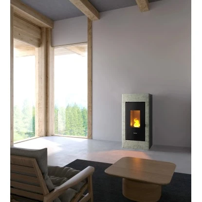 Freepoint Pelletofen Accent Stahl Naturstein 2,5-7 KW EEK: A+ 3 Freepoint Pelletofen Accent Stahl Naturstein 2,5-7 KW EEK: A+ – Bild 3