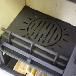 Wamsler Kaminofen Yara Naturstein Gussgrau 8 KW EEK: A -Heizungsfach Geschäft 1154632 4432 6