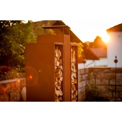 Ferrum Art Design Kaminofen Twin 1-0518 Rostbraun 8 Ferrum Art Design Kaminofen Twin 1-0518 Rostbraun – Bild 8