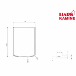 Hark Glasbodenplatte Klein Mit Facettenschliff 5 Hark Glasbodenplatte Klein Mit Facettenschliff -Heizungsfach Geschäft 1679844 picture 4