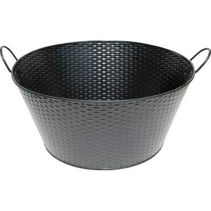 CMI Kaminholzeimer Edelstahl Schwarz 1 CMI Kaminholzeimer Edelstahl Schwarz