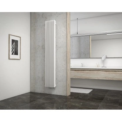 Schulte Design-Heizkörper London Mit Mittenanschluss 1.111 W Reflex-Grau 2 Schulte Design-Heizkörper London Mit Mittenanschluss 1.111 W Reflex-Grau – Bild 2