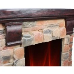 EL Fuego Elektrokamin Kitzbühel Stein Mit Heizung 1,8 KW 18 EL Fuego Elektrokamin Kitzbühel Stein Mit Heizung 1,8 KW -Heizungsfach Geschäft 1 2240 AY0684 Detailfoto 3