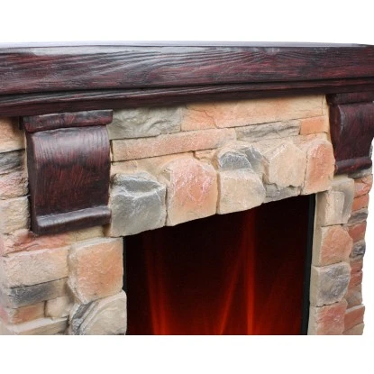 EL Fuego Elektrokamin Kitzbühel Stein Mit Heizung 1,8 KW 7 EL Fuego Elektrokamin Kitzbühel Stein Mit Heizung 1,8 KW – Bild 7