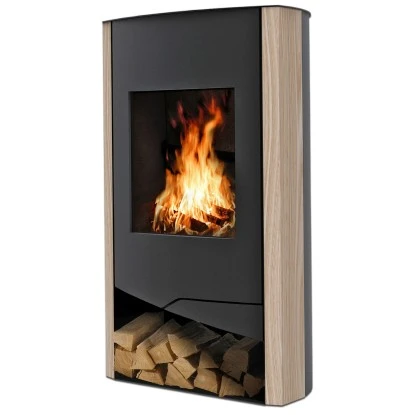 Wamsler Kaminofen N-Line Schwarz Mit Sandstein-Verkleidung 5 KW EEK: A+ 1 Wamsler Kaminofen N-Line Schwarz Mit Sandstein-Verkleidung 5 KW EEK: A+