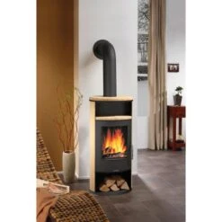 Justus Kaminofen Island 5 II Sandstein-Verkleidung Schwarz 5 KW EEK: A+ 6 Justus Kaminofen Island 5 II Sandstein-Verkleidung Schwarz 5 KW EEK: A+ -Heizungsfach Geschäft 2855179 picture 2