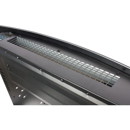 EL Fuego Elektrowandkamin Aarau Oval Schwarz 1,8 KW 8 EL Fuego Elektrowandkamin Aarau Oval Schwarz 1,8 KW – Bild 8