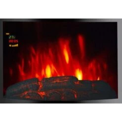 EL Fuego Elektrowandkamin Aarau Oval Schwarz 1,8 KW 18 EL Fuego Elektrowandkamin Aarau Oval Schwarz 1,8 KW -Heizungsfach Geschäft 2 2240 AY0628 Detailfoto 8
