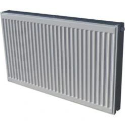 Mittenanschluss-Heizkörper Mit Laschen Typ 22 - DK Weiß 60 Cm X 60 Cm