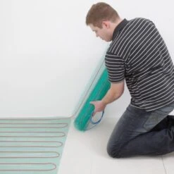 Perobe Elektrische Fußbodentemperierung 230 Volt Heizmatte 3 M² -Heizungsfach Geschäft 342447 6946 03