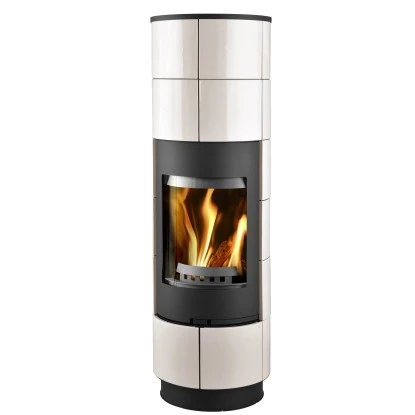 Thorma Kaminofen Delia Stahl Keramik Weiß Mit Speicher 7,5 KW 1 Thorma Kaminofen Delia Stahl Keramik Weiß Mit Speicher 7,5 KW