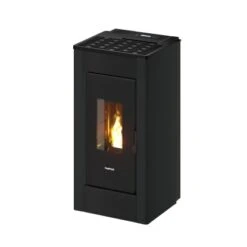 Freepoint Pelletofen Sharp Airtight Stahl Anthrazit 2,5-7,7 KW EEK: A+