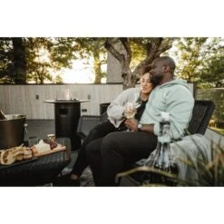 Enders Gas-Terrassenfeuer Nova Ø 36 Cm X 88 Cm Schwarz 5 Enders Gas-Terrassenfeuer Nova Ø 36 Cm X 88 Cm Schwarz -Heizungsfach Geschäft 4000591006906 3795 A 03