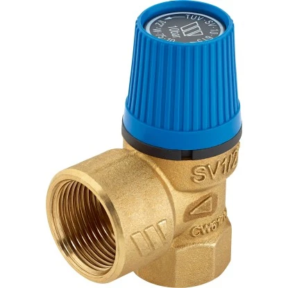 Membran-Sicherheitsventil Für Brauchwasser 18,6 Mm (1/2")x24,1 Mm (3/4") 10 Bar 1 Membran-Sicherheitsventil Für Brauchwasser 18,6 Mm (1/2")x24,1 Mm (3/4") 10 Bar