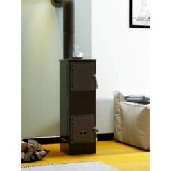 Werkstattofen Toba 2.0 (UNI 1000) Stahl Schwarz 6 KW EEK: A+ -Heizungsfach Geschäft 4048126095445 A01 271022 L