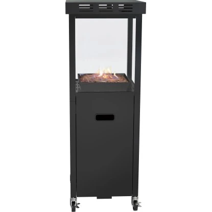 Gaskamin Ridera 6,5 KW Mit Panoramaglas Und Lava-Deko-Steinen 2 Gaskamin Ridera 6,5 KW Mit Panoramaglas Und Lava-Deko-Steinen – Bild 2