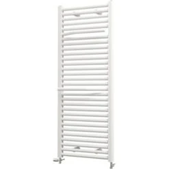 Schulte ExpressPlus Design-Heizkörper Miami Anschluss Unten 643W HxB 121,5x50cm -Heizungsfach Geschäft 4060991038228 Freisteller