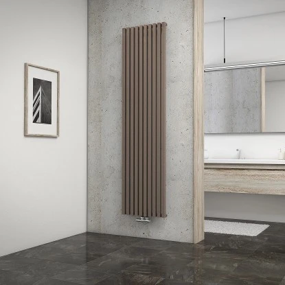 Schulte Design-Heizkoerper Lyon Mit 1094 W Leistung In Café-Braun, 1800x462mm 1 Schulte Design-Heizkoerper Lyon Mit 1094 W Leistung In Café-Braun, 1800x462mm