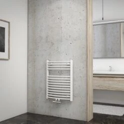 Schulte Design-Heizkörper Europa I Mit Mittenanschluss 331 W Alpinweiß