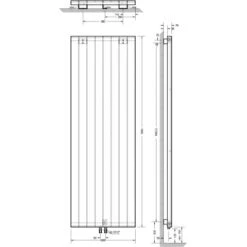 Schulte Design-Heizkörper New York 1.070 W Alpinweiß -Heizungsfach Geschäft 4060991050695 2053 6