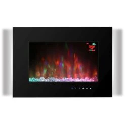 El Fuego Elektrokamin Aarau II Schwarz 900/2000 W 38 El Fuego Elektrokamin Aarau II Schwarz 900/2000 W -Heizungsfach Geschäft 4250373262819 2240 S 18