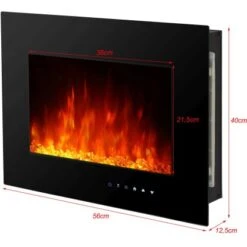El Fuego Elektrokamin Aarau II Schwarz 900/2000 W 26 El Fuego Elektrokamin Aarau II Schwarz 900/2000 W -Heizungsfach Geschäft 4250373262819 2240 S 8