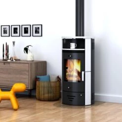 Kaminofen Accente Casablanca 3.0 Keramik -Heizungsfach Geschäft 4251787405564 1946 4