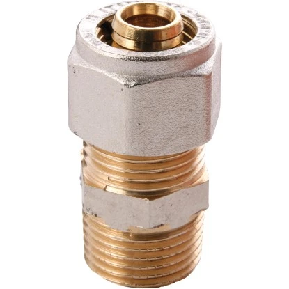 Handwerk Klemmring-Verschraubung Komplettlösung 13 Mm (1/2") AG 16 Mm 1 Handwerk Klemmring-Verschraubung Komplettlösung 13 Mm (1/2") AG 16 Mm