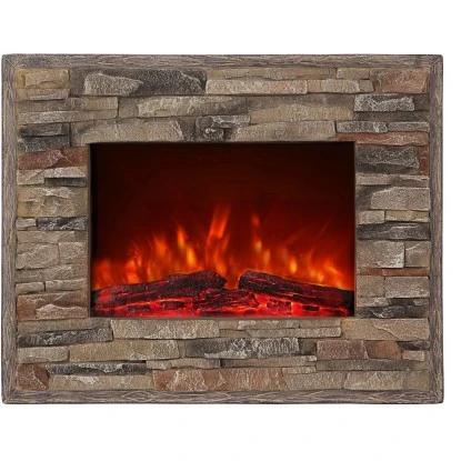 El Fuego LED-Elektrokamin Florenz Steinoptik 0,9/1,8 KW 2 El Fuego LED-Elektrokamin Florenz Steinoptik 0,9/1,8 KW – Bild 2