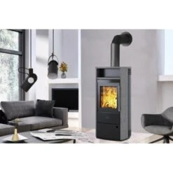 Kleining Kaminofen Dublin Mit Natursteinverkleidung 6 KW EEK: A+ 7 Kleining Kaminofen Dublin Mit Natursteinverkleidung 6 KW EEK: A+ -Heizungsfach Geschäft 4 1099 1006 DublinMilieu 3