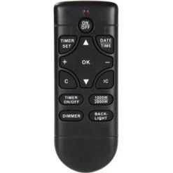 EL Fuego Elektrokamin Zürich Schwarz LED-Beleuchtung Dimmbar 2 KW 23 EL Fuego Elektrokamin Zürich Schwarz LED-Beleuchtung Dimmbar 2 KW -Heizungsfach Geschäft 4 2240 AY0619 Detailfoto 8