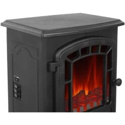 El Fuego Elektrokamin Como Schwarz Mit Heizung 2 KW -Heizungsfach Geschäft 4 2240 AY6871 Detailfoto 1