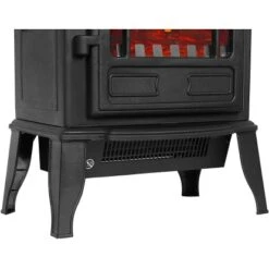 El Fuego Elektrokamin Como Schwarz Mit Heizung 2 KW -Heizungsfach Geschäft 4 2240 AY6871 Detailfoto 3