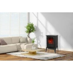 El Fuego Elektrokamin Como Schwarz Mit Heizung 2 KW -Heizungsfach Geschäft 4 2240 AY6871 Milieufoto 1