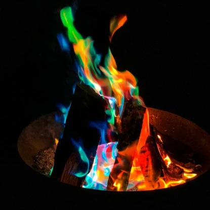 Verschiedenfarige Feuerfarbe 3 Verschiedenfarige Feuerfarbe – Bild 3