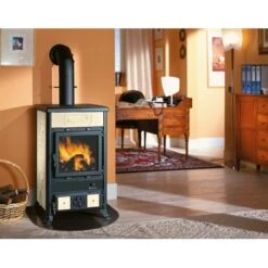 La Nordica Kaminofen Rosella R1 Panna 8,8 KW EEK: A -Heizungsfach Geschäft 57 RosellaR1LibertyPanna 2