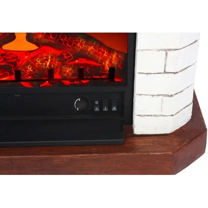 EL Fuego Elektrokamin Kiel Weiß 1,5 KW 9 EL Fuego Elektrokamin Kiel Weiß 1,5 KW – Bild 9