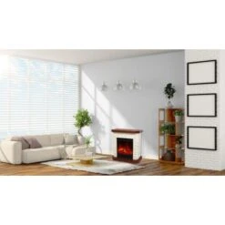 EL Fuego Elektrokamin Kiel Weiß 1,5 KW 23 EL Fuego Elektrokamin Kiel Weiß 1,5 KW -Heizungsfach Geschäft 5 2240 AY6212 Milieufoto 1