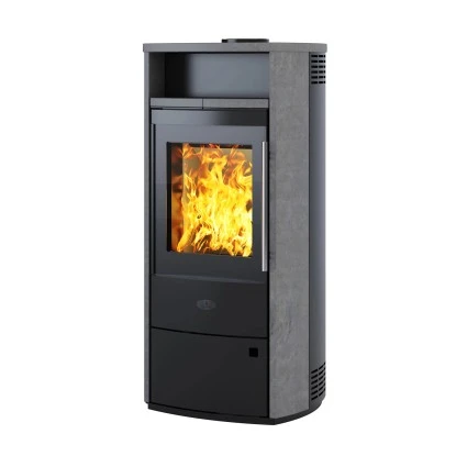 Kleining Kaminofen Dublin Mit Natursteinverkleidung 6 KW EEK: A+ 1 Kleining Kaminofen Dublin Mit Natursteinverkleidung 6 KW EEK: A+