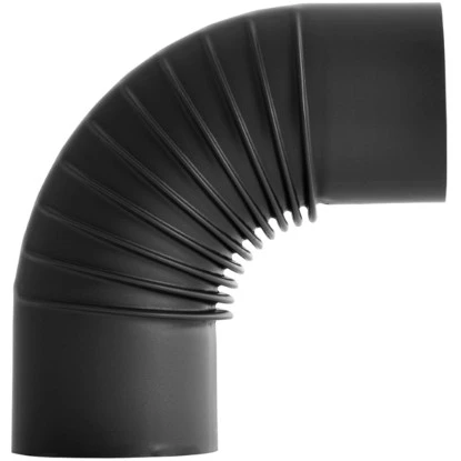 Bertrams Rippenbogen 90° Starr Ohne Putztür Pellet Senotherm® Ø 80 Mm Schwarz 1 Bertrams Rippenbogen 90° Starr Ohne Putztür Pellet Senotherm® Ø 80 Mm Schwarz