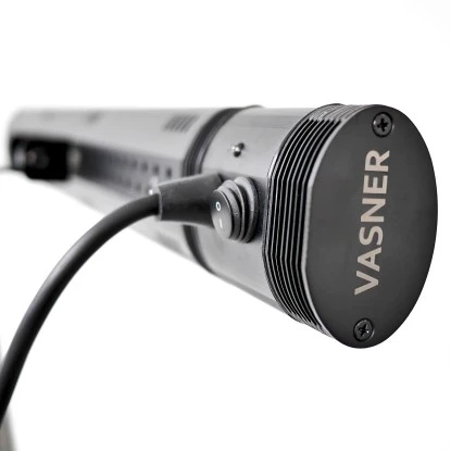 VASNER SlimLine X20 Infrarot-Heizstrahler 2000 Watt Mit Fernbedienung Schwarz 4 VASNER SlimLine X20 Infrarot-Heizstrahler 2000 Watt Mit Fernbedienung Schwarz – Bild 4