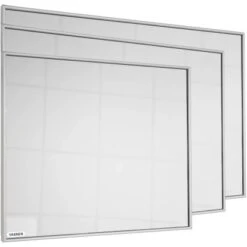 VASNER Zipris S Spiegel-Infrarotheizung Spiegelheizung 500 W Mit Aluminium Rahme -Heizungsfach Geschäft 752923 4832 ECM2016VZSA5 4
