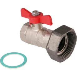 Sanitop-Wingenroth Pumpen-Kugelhahn Mit Kraftbremse 1 X 38 Mm 1 1/2" -Heizungsfach Geschäft 763963 3711 1