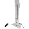 Vasner Infrarot-Standheizstrahler HeatTower 2500 W Mit Fernbedienung Silber
