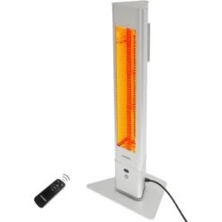 Vasner Infrarot-Standheizstrahler HeatTower 2500 W Mit Fernbedienung Silber -Heizungsfach Geschäft 786644 4832 ECMVHTS25 10