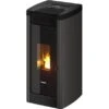 FreePoint Pelletofen Steel 9 Stahl Anthrazit 2,5 KW - 8,5 KW EEK: A+