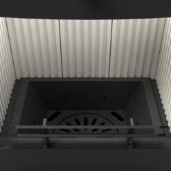 Accente Kaminofen Turin 2.0 Naturstein 6 KW Grau Mit Automatik EEK: A -Heizungsfach Geschäft 81 TURINGTS11FA 2881 Bild5