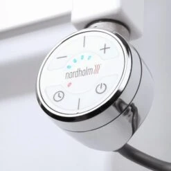 Nordholm Heizpatrone Calypso Anschlusskabel 600 W Steckerfertig Chrom