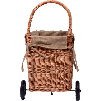 Dobar Kaminholzwagen Aus Weide Mit Kunststoffrädern 44 Cm X 43 Cm X 93 Cm 4 Dobar Kaminholzwagen Aus Weide Mit Kunststoffrädern 44 Cm X 43 Cm X 93 Cm – Bild 4