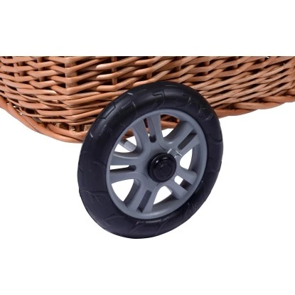 Dobar Kaminholzwagen Aus Weide Mit Kunststoffrädern 44 Cm X 43 Cm X 93 Cm 6 Dobar Kaminholzwagen Aus Weide Mit Kunststoffrädern 44 Cm X 43 Cm X 93 Cm – Bild 6